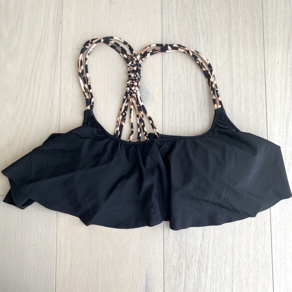 PINK Victoria’s Secret Black Swimsuit Top - Size M